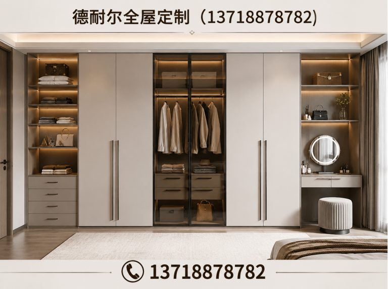 滦南县门墙柜一体展示图